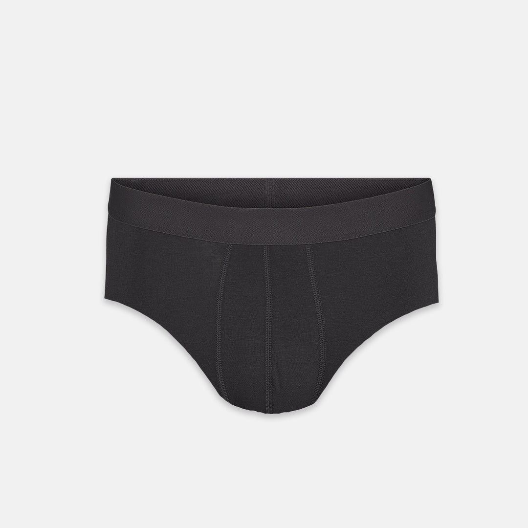Bambus Brief herretrusse sort IQ sox