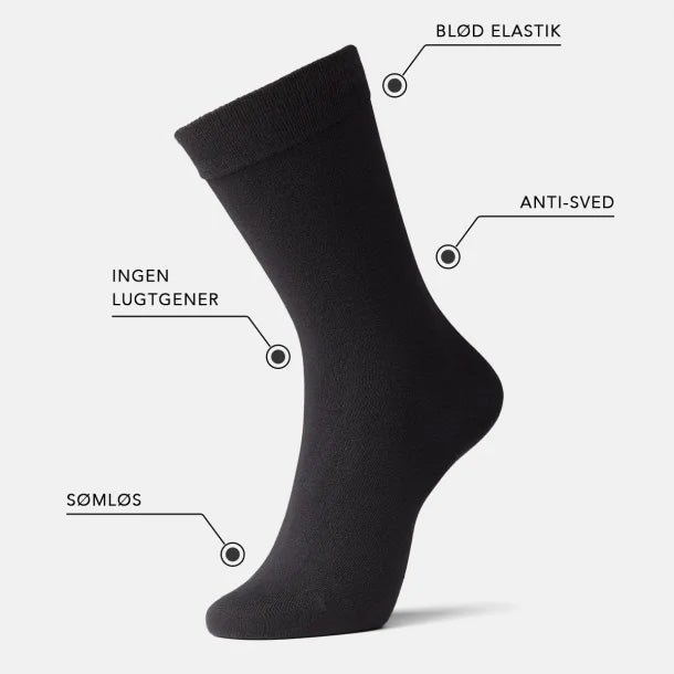 Bambusstrømpe fra IQ SOX med KSP