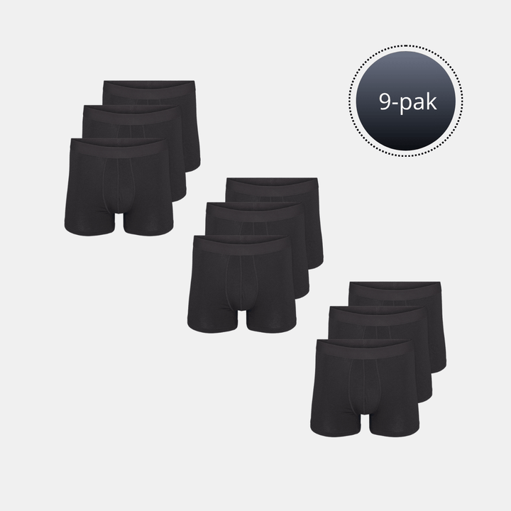 Bambus boxershorts 9 pak