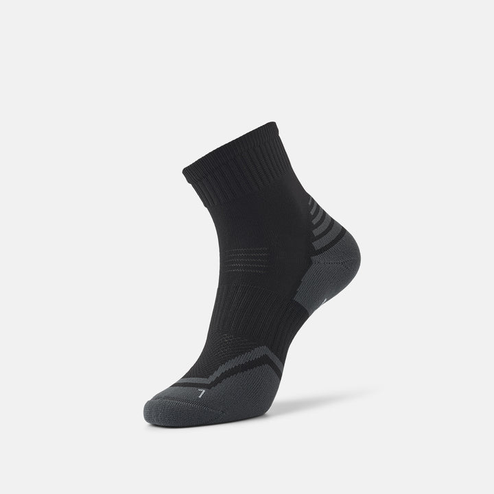 Sort formsyet løbestrømpe fra IQ SOX