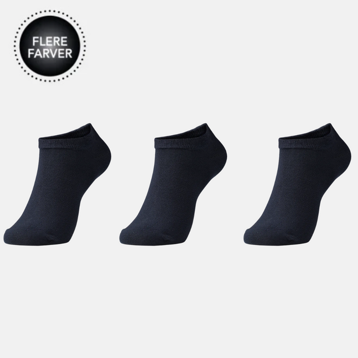 Bambus footies 3 pak - Navy