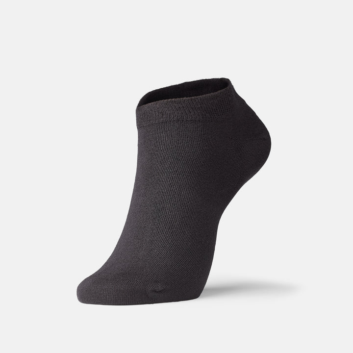 sorte bambus footies fra IQ sox
